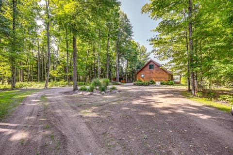 Lakefront Townsend Cabin with Fire Pit, Private Dock Cabin in Wisconsin