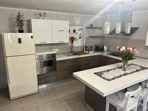 Kitchen or kitchenette, Dining area, minibar, pet friendly