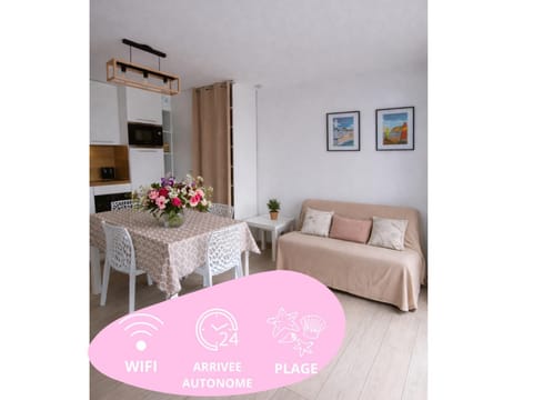 Appartement à quelques pas de la mer et du centre Apartment in Hauts-de-France