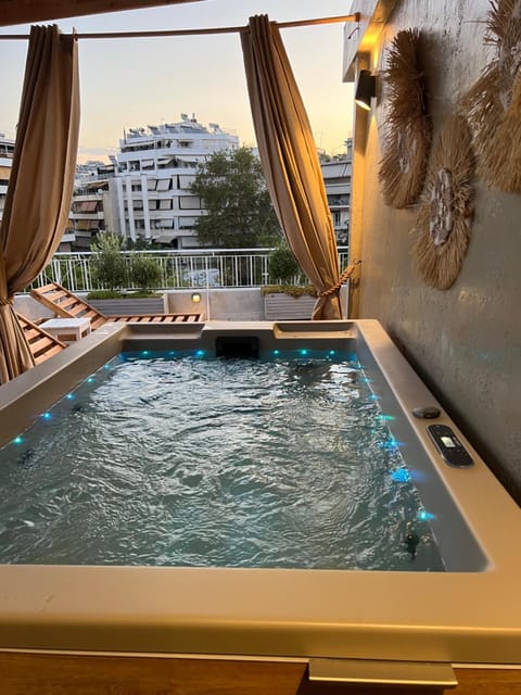 Day, Natural landscape, Hot Tub