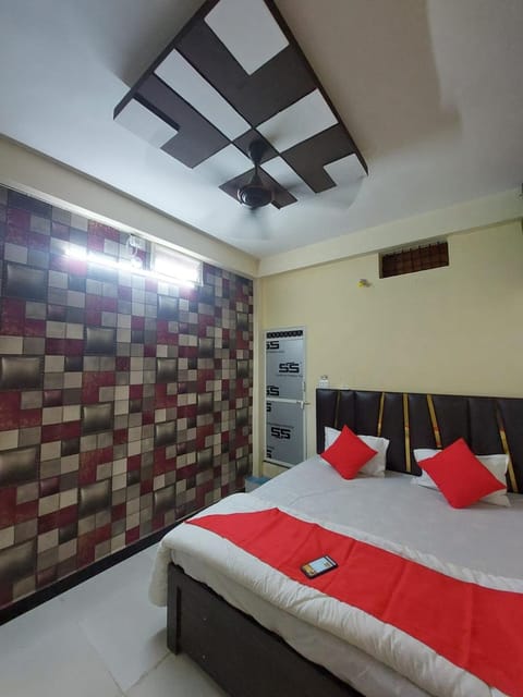 Bed, Bedroom, air conditioner