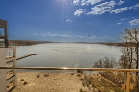Property building, Beach, Lake view