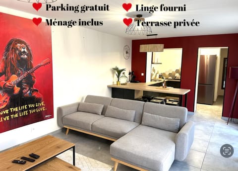 Maison calme avec terrasse garage centre-ville B House in Dijon