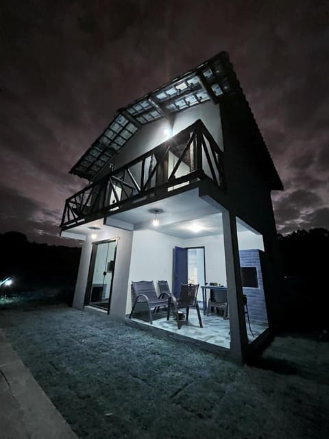 Property building, Patio, Night, View (from property/room), Balcony/Terrace