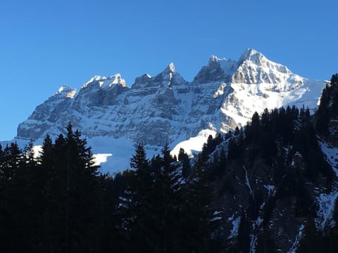 Nearby landmark, Day, Natural landscape, Winter, View (from property/room), Mountain view