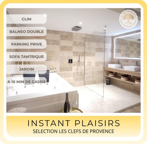 Bathroom, Text overlay