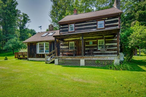 Historic Morrisdale Area Cabin with Deck and Fireplace Cabin in Allegheny River
