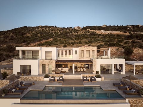 Property building, Patio, Balcony/Terrace, Pool view, Swimming pool