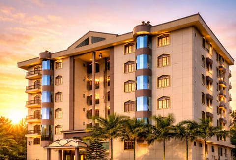 Property building, Facade/entrance, Day, View (from property/room), Sunrise, Sunset