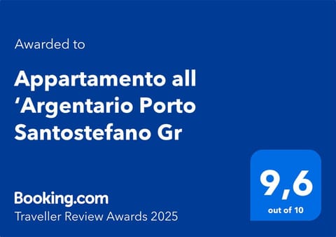 Appartamento all ‘Argentario Porto Santostefano Gr Apartment in Porto Santo Stefano