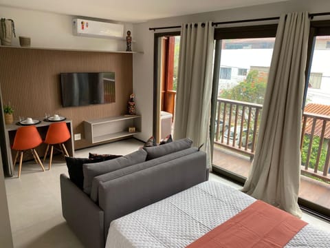 Communal lounge/ TV room, Bed, TV and multimedia, View (from property/room), Living room, Bedroom