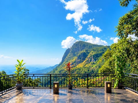 Day, Natural landscape, View (from property/room), Balcony/Terrace, Mountain view