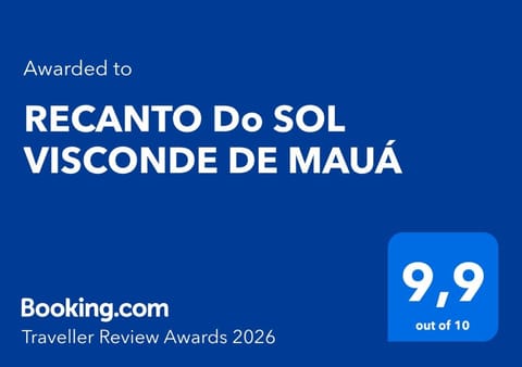 RECANTO Do SOL VISCONDE DE MAUÁ Chalet in Visconde de Mauá