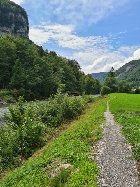 Spring, Day, Natural landscape, Hiking, Cycling, Mountain view, Location, Inner courtyard view