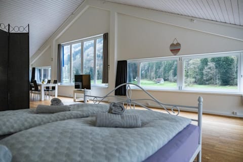 Natural landscape, View (from property/room), Bedroom