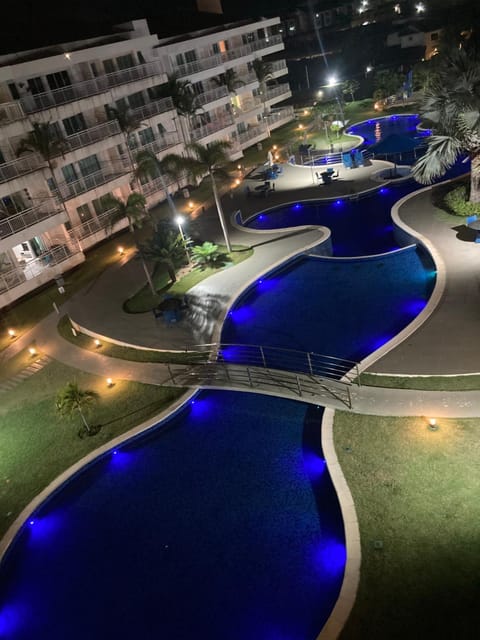 Night, Pool view