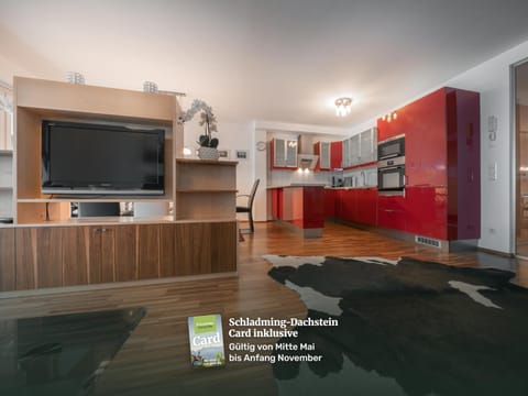 Kitchen or kitchenette, oven