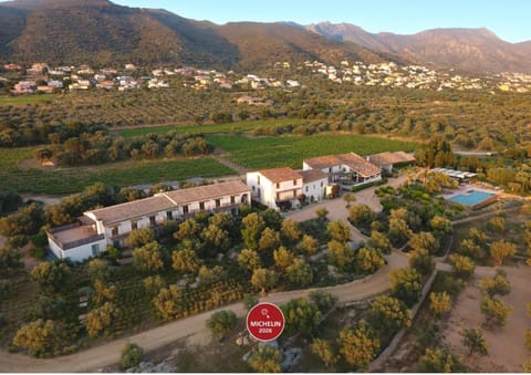 Natural landscape, Bird's eye view, Mountain view