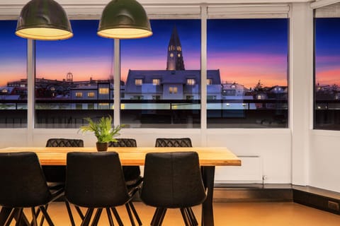 Dining area, Sunset