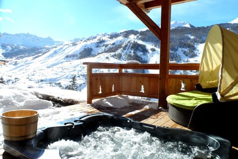 Natural landscape, Winter, Hot Tub, Hot Tub