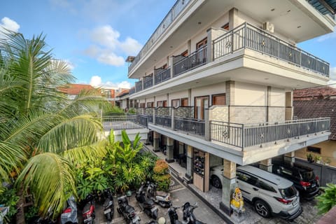 Property building, Day, View (from property/room), Balcony/Terrace, Parking
