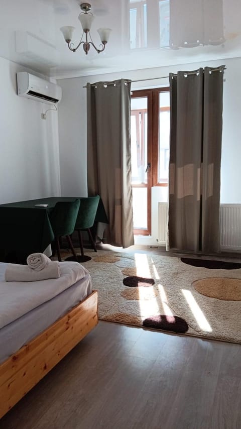 Bed, Living room, Photo of the whole room, Bedroom, air conditioner