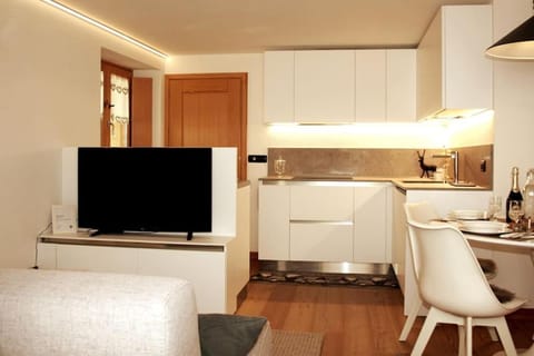 Communal lounge/ TV room, TV and multimedia, Kitchen or kitchenette, Living room, Seating area, Dining area, Evening entertainment, oven, stove