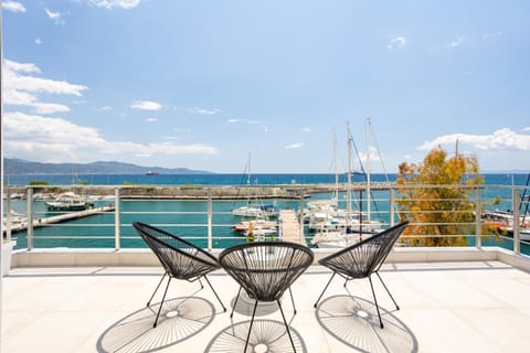 Natural landscape, View (from property/room), Balcony/Terrace, Sea view