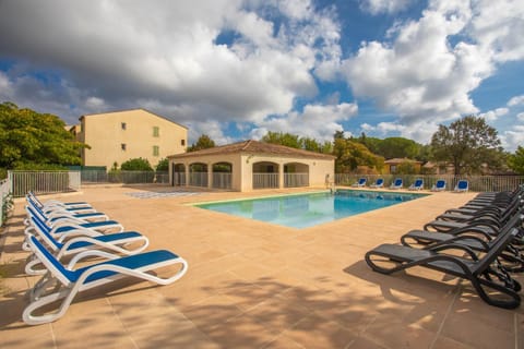 Property building, Living room, Swimming pool