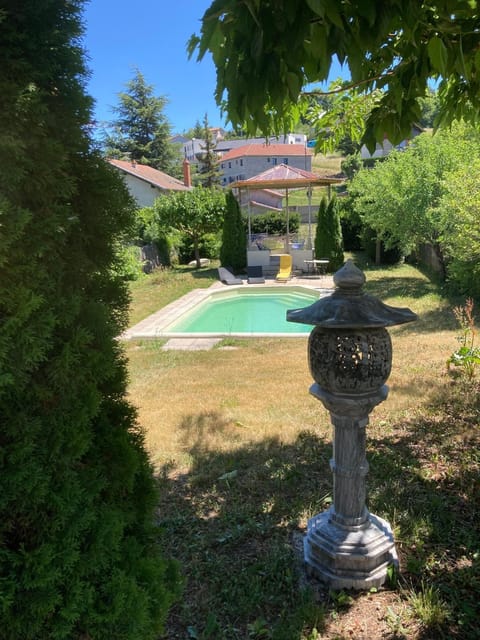 Property building, Living room, Swimming pool