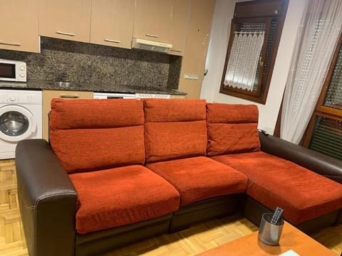 Kitchen or kitchenette, Living room, minibar, pet friendly, stove