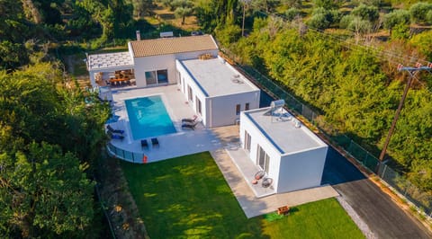 Villa Ami, Roda, Corfu: 10 guests, heated pool, private mini golf, pool table & more!! Villa in Corfu, Greece