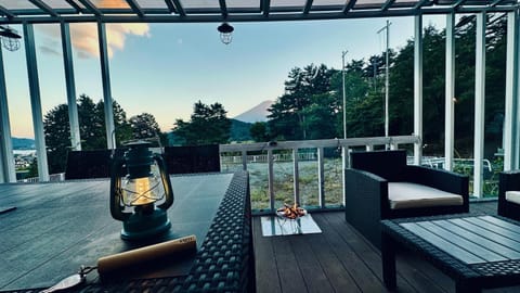 Property building, Natural landscape, View (from property/room), Dining area, Lake view, Mountain view, Dinner