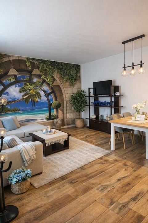 Communal lounge/ TV room, TV and multimedia, Kitchen or kitchenette, Living room, Seating area, Dining area, Evening entertainment