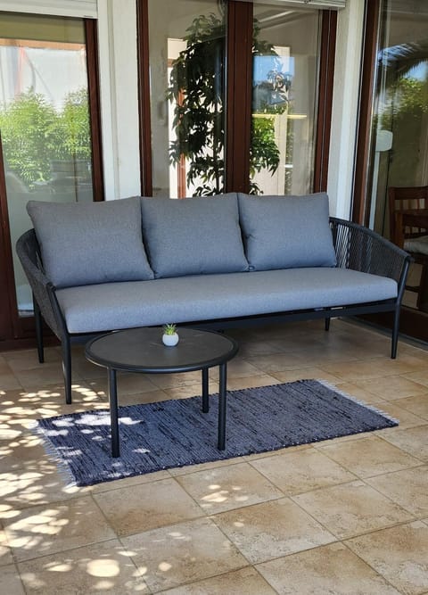 Patio, Seating area, Garden view