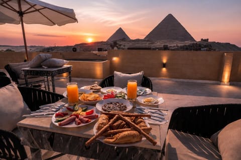 Patio, Restaurant/places to eat, Natural landscape, View (from property/room), Balcony/Terrace, Food and drinks, Dining area, Food, Breakfast, Continental breakfast, Lunch, Dinner, Drinks, Sunrise, Sunset, sunbed