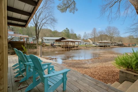 The Pedal Pad House in Lake Ouachita