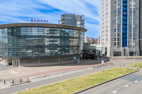 Property building, Facade/entrance, View (from property/room), Parking