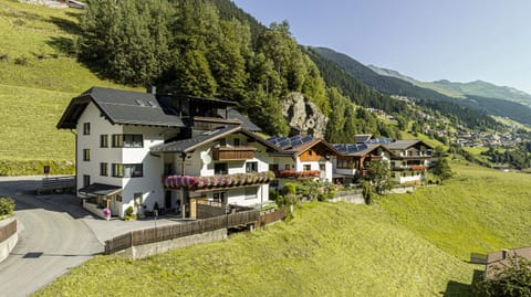 Property building, Neighbourhood, Natural landscape, Mountain view
