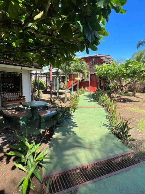 Patio, Day, Garden view