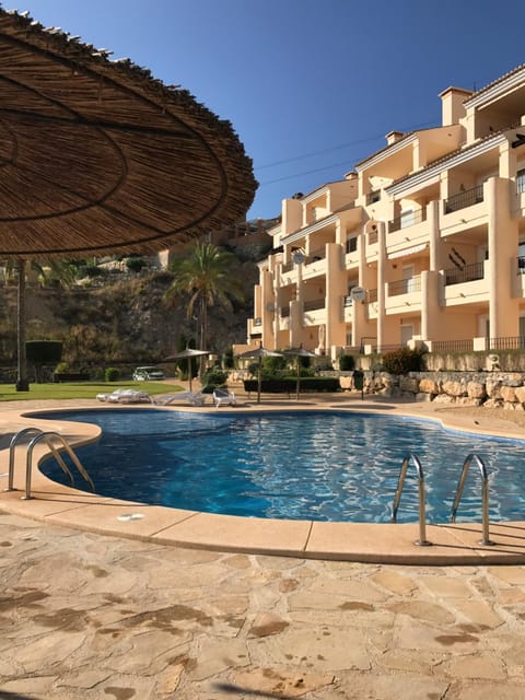 Property building, Pool view
