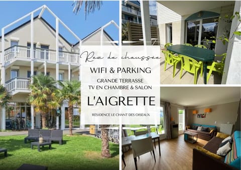 L'AIGRETTE - Appartement 5 pers - Courseulles port de plaisance Apartment in Courseulles-sur-Mer