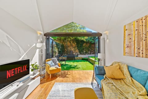 Garden, Living room, Garden view
