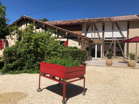 Property building, Spring, Garden view