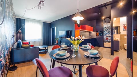 Communal lounge/ TV room, Living room, Seating area, Dining area