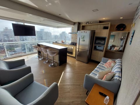 Kitchen or kitchenette, Living room