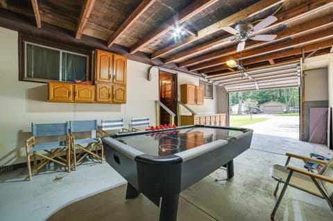 Prudenville Family Home with Game Room and Fire Pit! House in Prudenville