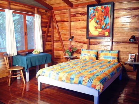 Bed, Natural landscape, Photo of the whole room, Bedroom