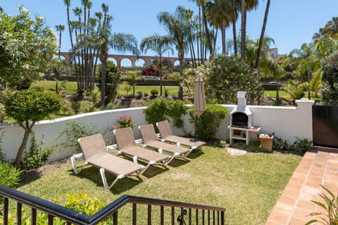 Patio, Garden, Garden view