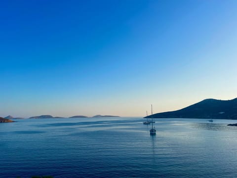 Natural landscape, Sea view, Sunset